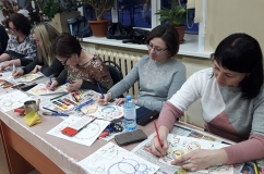Рисуем Невидимое - занятия нейрографикой в Центральной библиотеке Березники