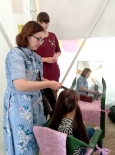 Салон изящных кос в Летнем читальном зале
