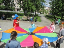 На площадке «Детское время»