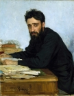 И. Е. Репин. Портрет Гаршина. 1884