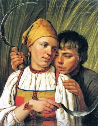 А. Г. Венецианов "Жнецы"