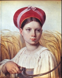 А. Г. Венецианов "Жница"