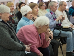 Читатели на встрече с Геннадием Ивановичем Веревкиным