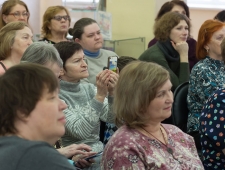 Читатели на встрече с Геннадием Ивановичем Веревкиным